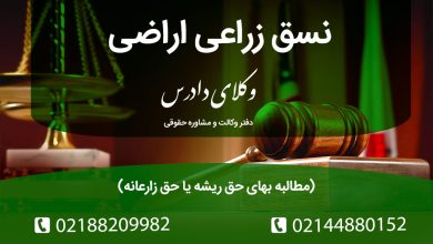 همه چیز درباره نسق زراعی اراضی